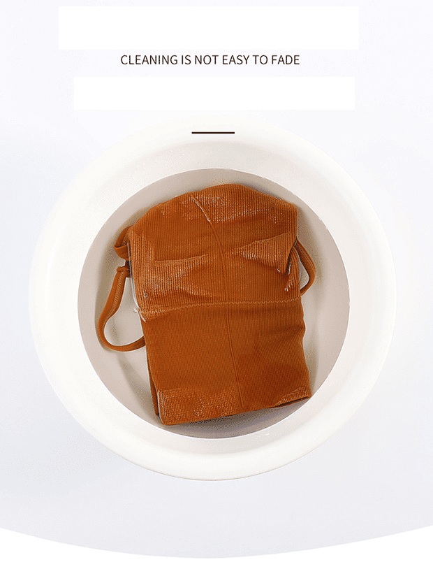 Seamless Wireless Padded Crop Top Bra - U-Back Sling Vest with Removable Pads