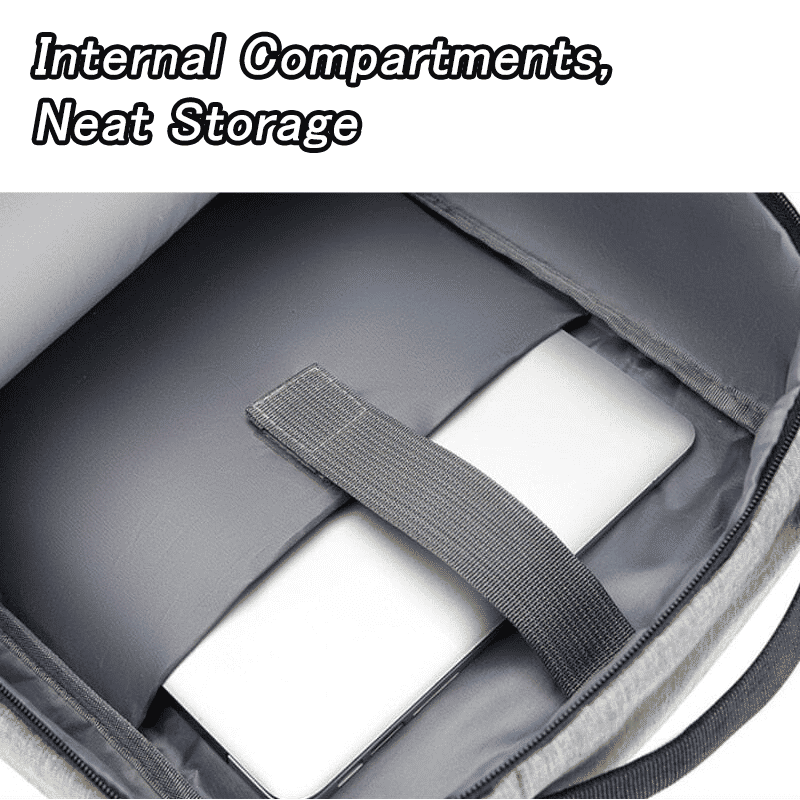 Spacious 15.6-inch Laptop Backpack with USB Charging Port & Large Capacity