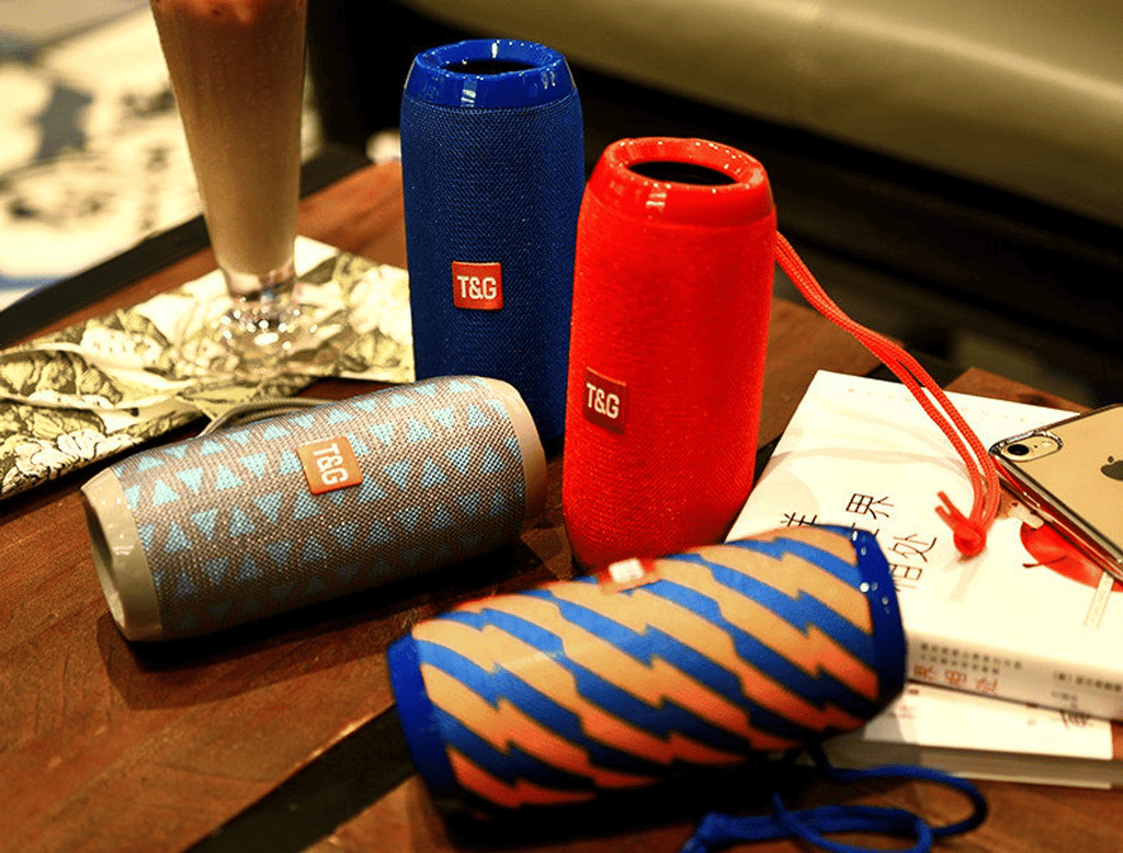 TG117 Portable Bluetooth Speaker Hi-Fi Wireless Loudspeaker with USB/TF Card Support