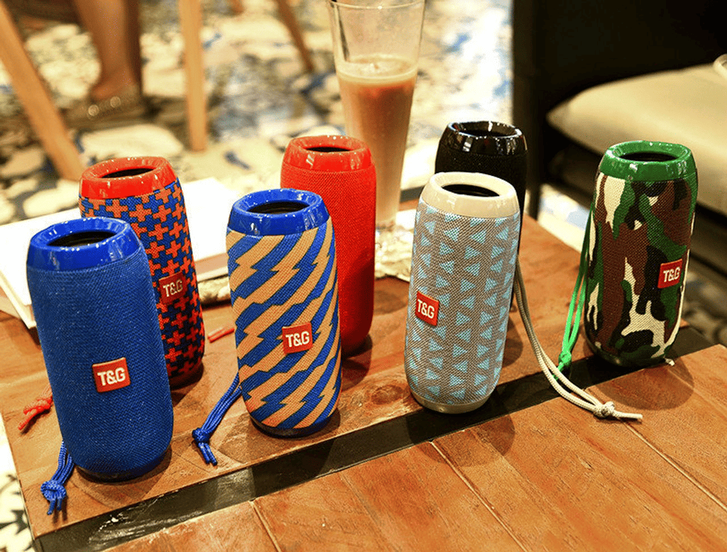 TG117 Portable Bluetooth Speaker Hi-Fi Wireless Loudspeaker with USB/TF Card Support