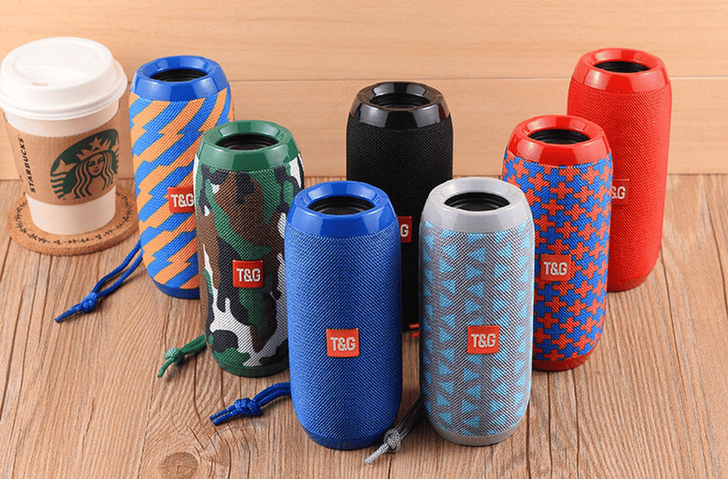 TG117 Portable Bluetooth Speaker Hi-Fi Wireless Loudspeaker with USB/TF Card Support