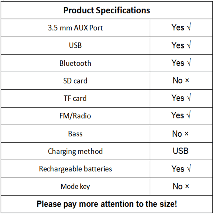 Premium Portable Bluetooth Sound Bar Speaker: Wireless Stereo System, Multi-Input Audio