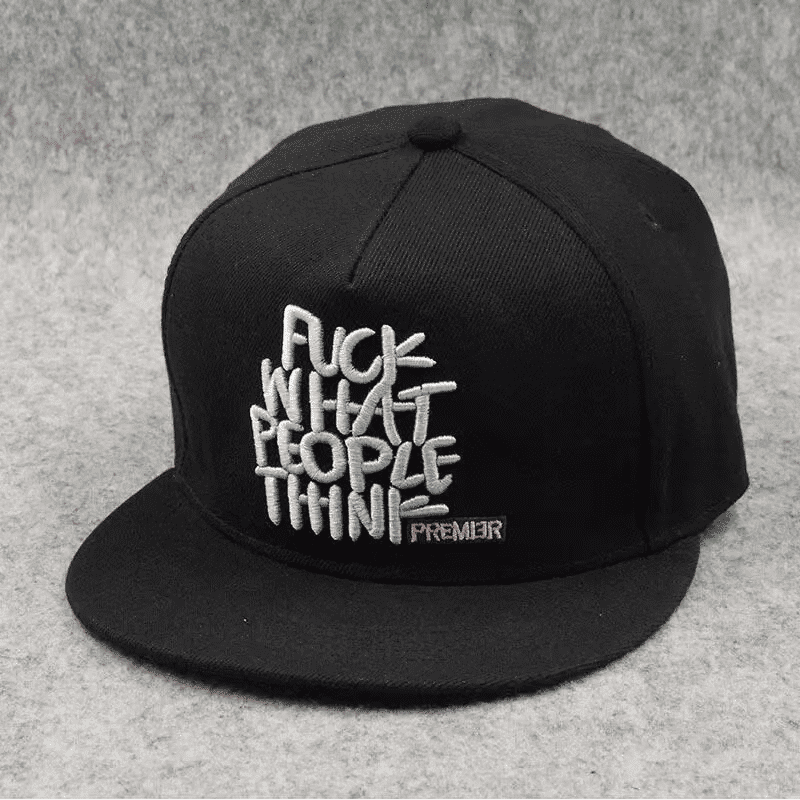 Unisex Fashion Snapback Baseball Cap: Flat-Brimmed Hip-Hop Street Style Hat