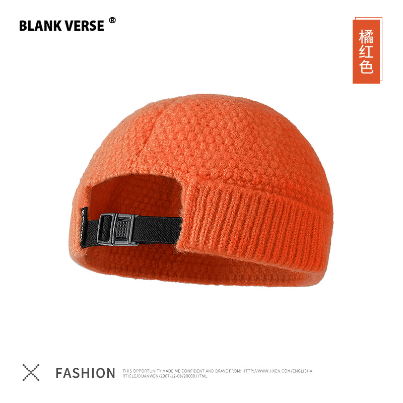 Soft Wool Knitted Winter Beanie Hat - Warm, Elastic, Unisex Skullcap