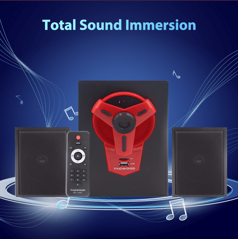 TAGWOOD LS-421D 5800W 2.1CH Bluetooth Woofer Speaker Home Audio System