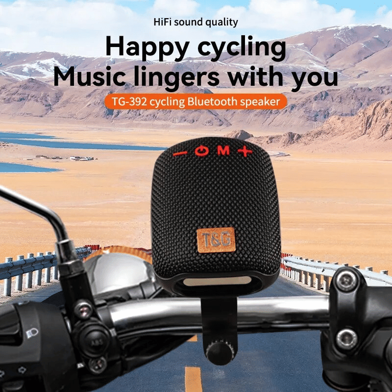 Portable Wireless Bluetooth Motorcycle Speaker with TWS Function for Bikes