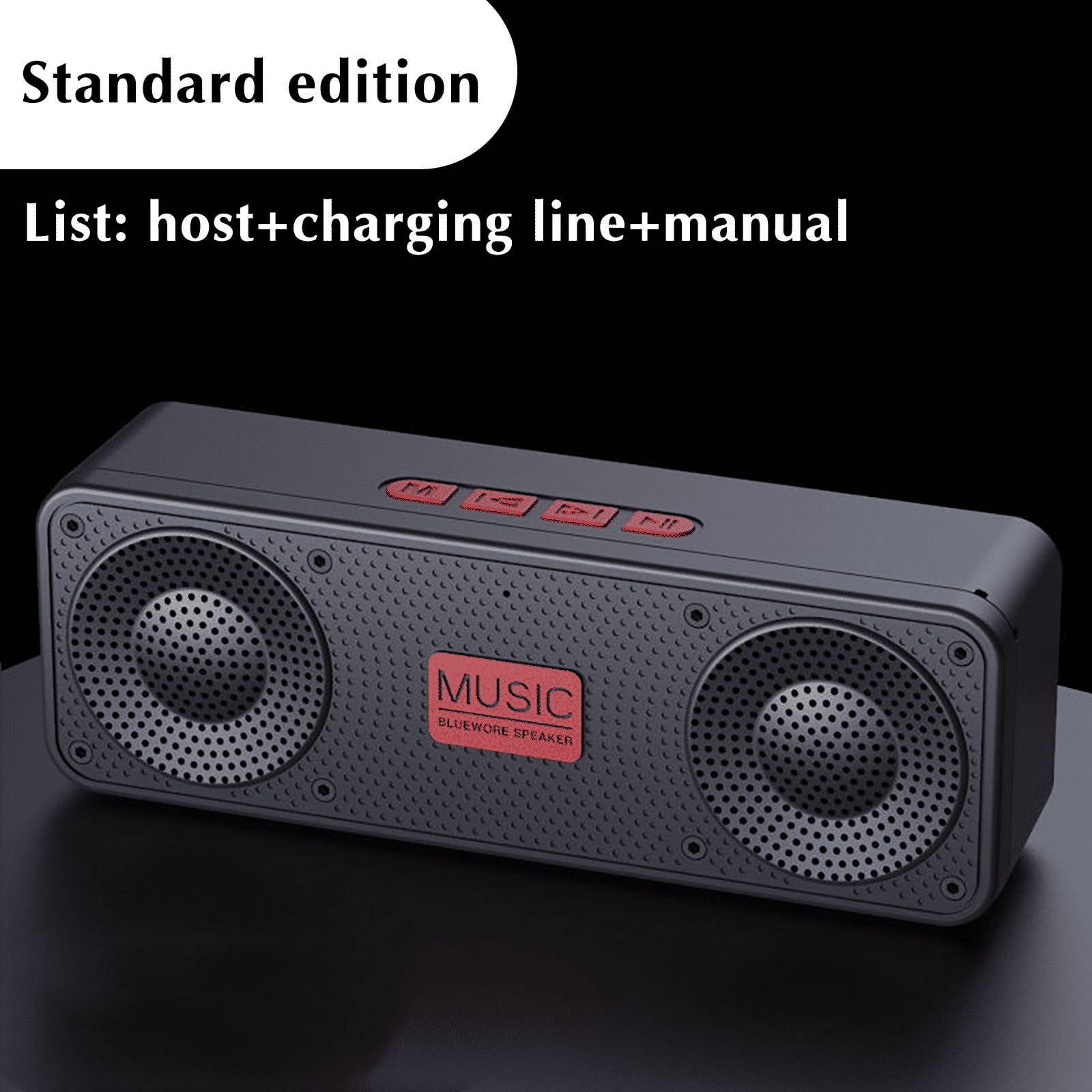 Portable Bluetooth Speaker HD Sound, True Wireless Stereo, Long Playtime