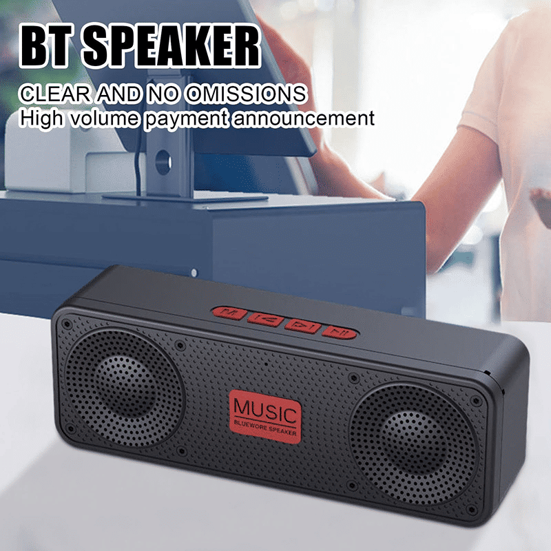 Portable Bluetooth Speaker HD Sound, True Wireless Stereo, Long Playtime