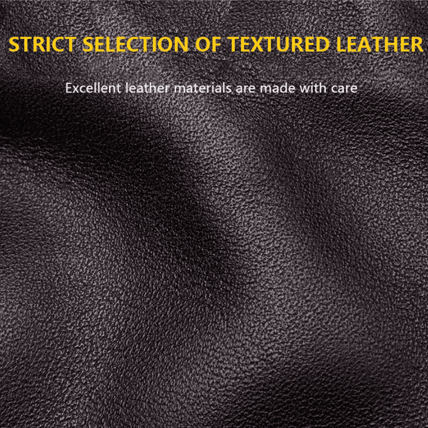 Premium Men's Short Leather Wallet - Credit ID Card Holder Billfold Purse