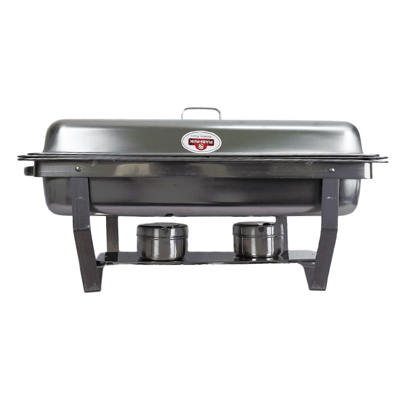 RASHNIK 11L RN-5901 Premium Stainless Steel Single Basin Chafing Dish Warmer
