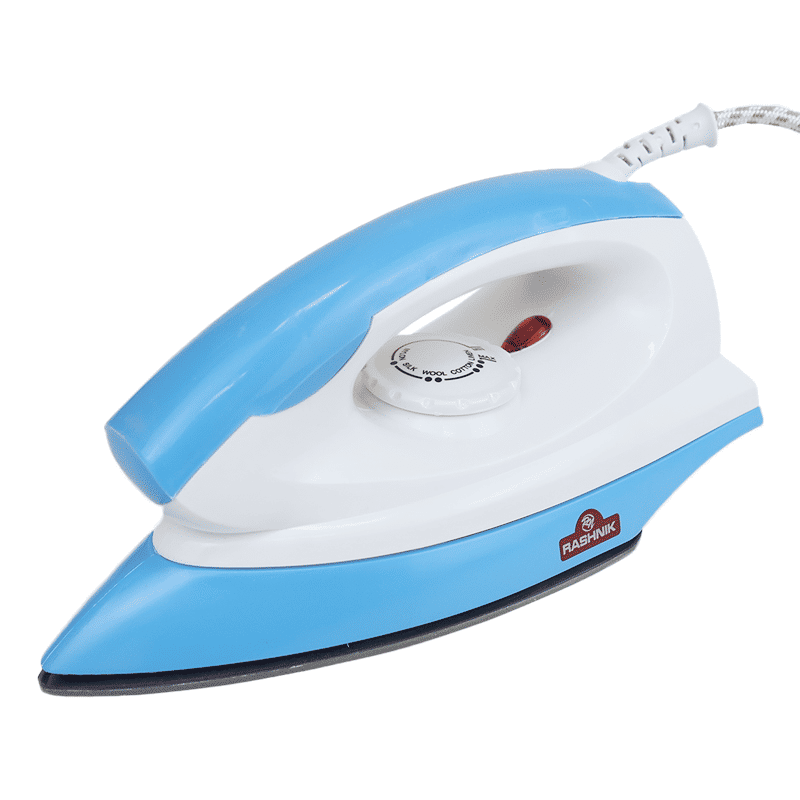 Rashnik RN-702 1200W Electric Dry Iron with Adjustable Thermostat Control - Purple