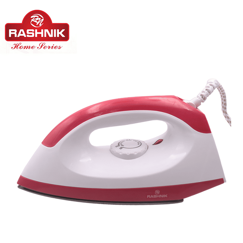 Rashnik RN-701 1200W Electric Dry Iron with Non-stick Coated Soleplate