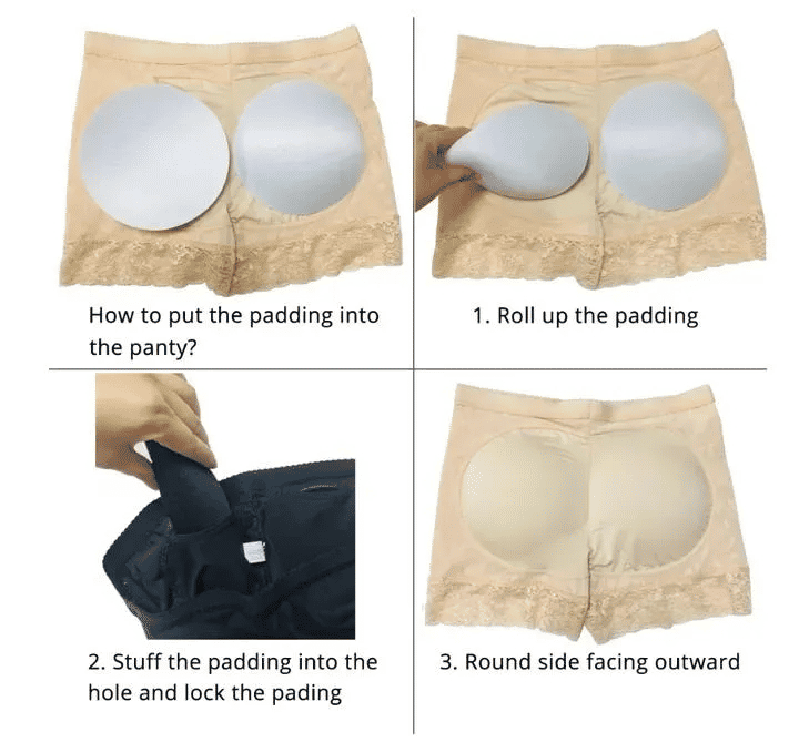 Women's High-Waisted Butt Lifter Shaper Shorts - Seamless Control Underwear Briefs