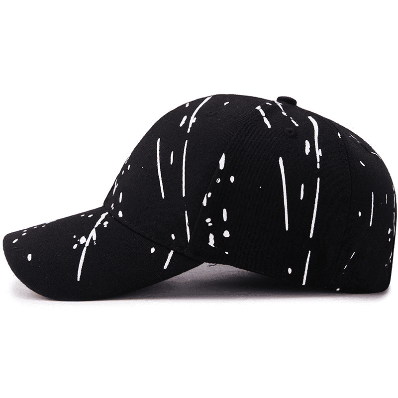 Fashionable Men's Graffiti Hip-Hop Baseball Cap - Adjustable Outdoor Streetwear Hat