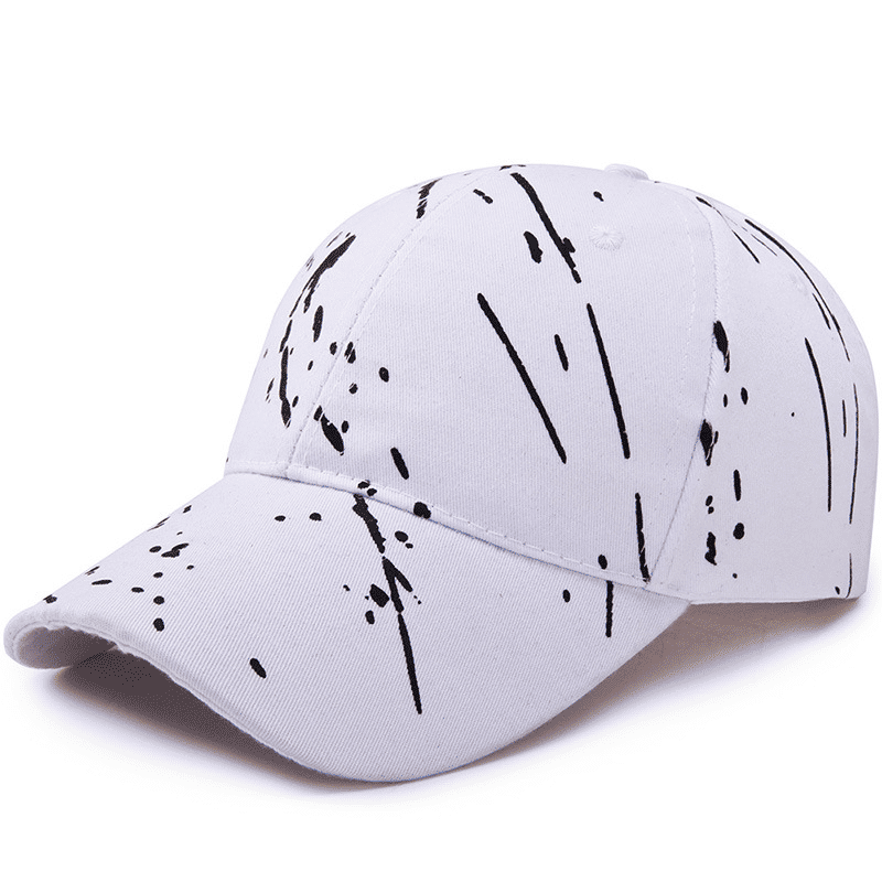 Fashionable Men's Graffiti Hip-Hop Baseball Cap - Adjustable Outdoor Streetwear Hat