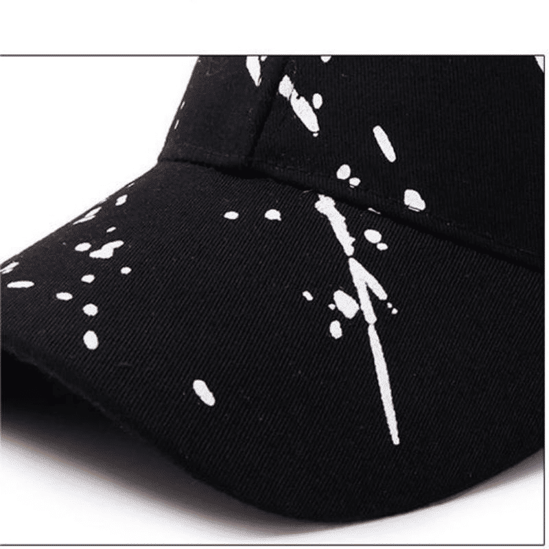 Fashionable Men's Graffiti Hip-Hop Baseball Cap - Adjustable Outdoor Streetwear Hat