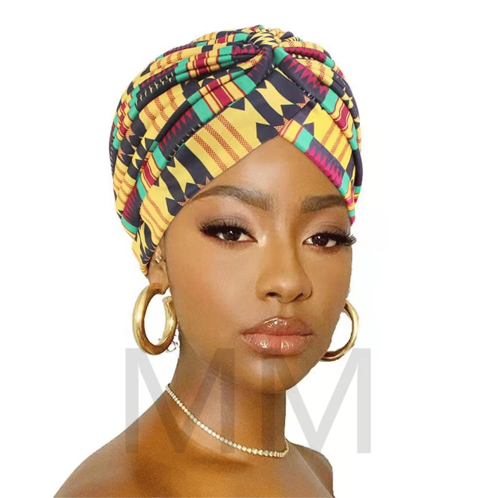 Luxurious Satin Silk Turban Nightcap: Fashionable Headwear for Hair Protection & Yoga