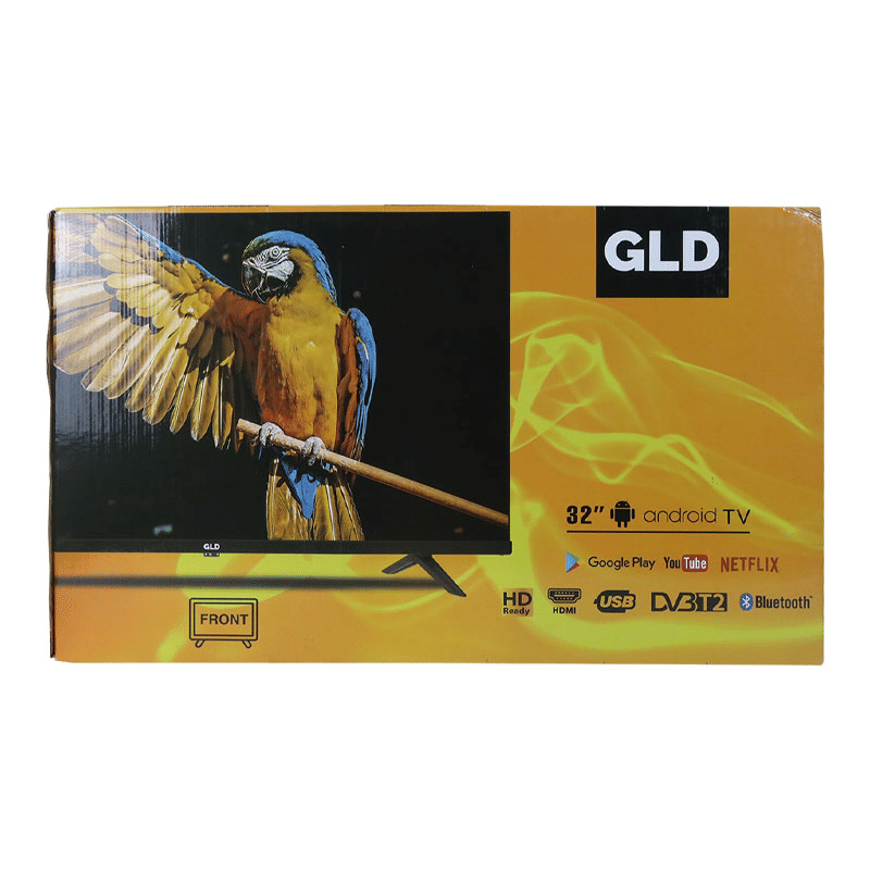 GLD 32-inch Frameless Smart Android LED TV for Netflix & More