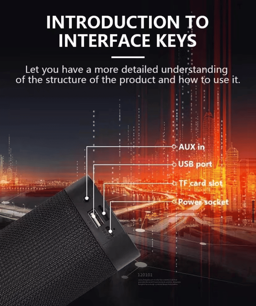 K-21 A500 Wireless Bluetooth Sound Bar Speaker for Computer TV Audio