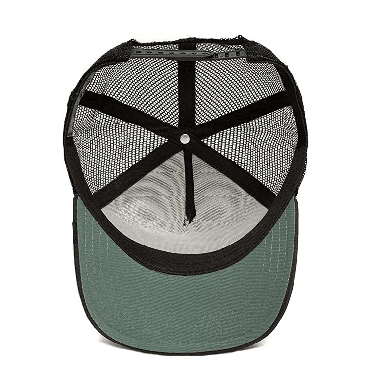 Men's Breathable Mesh Trucker Baseball Cap - Adjustable Snapback for Outdoor Sports