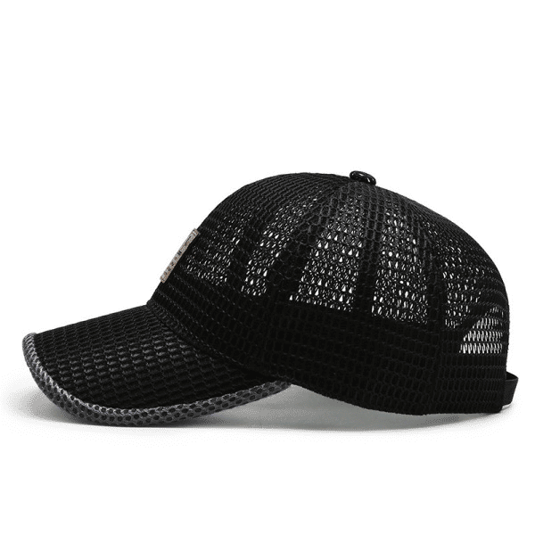 Unisex Outdoor Sun Protection Mesh Baseball Cap - Breathable Fishing & Summer Hat