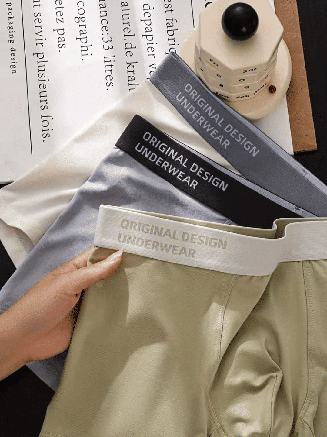 4-Pack Men's Breathable Soft Stretchy Boxer Briefs Shorts for Ultimate Comfort