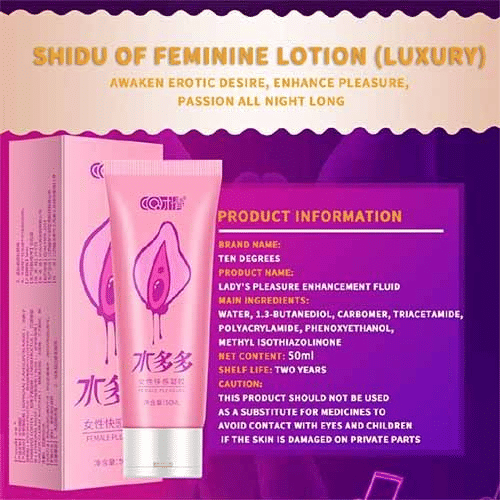 Female Orgasm Enhancer Lubricant Gel: Vaginal Tightening, Pleasure Stimulator, 1.69 fl oz