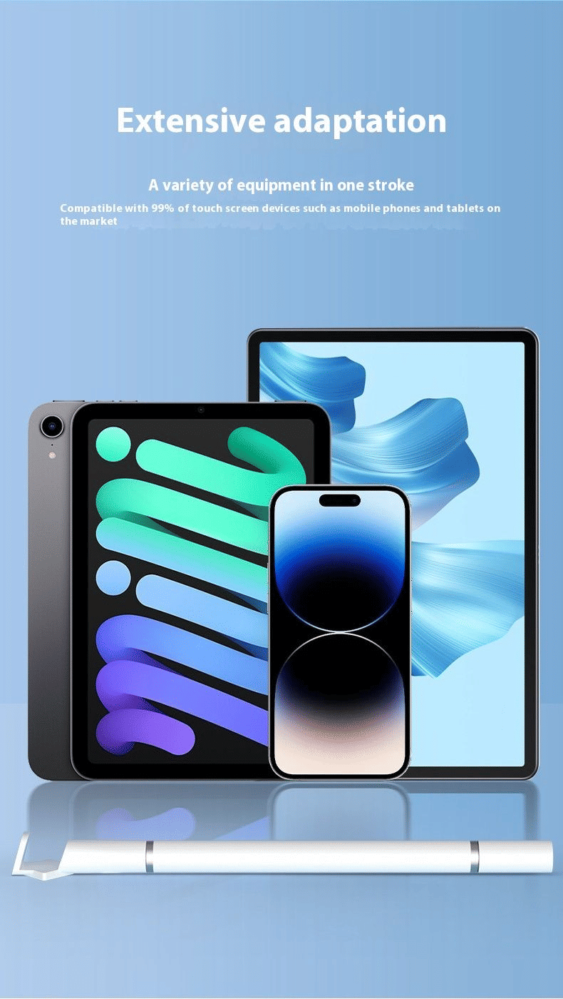 Multi-Function 3-in-1 Universal Capacitive Touch Screen Stylus Pen with Phone Holder