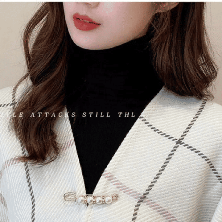 Elegant Imitating Pearl Brooch Pins Set for Waist Reduction & Decor