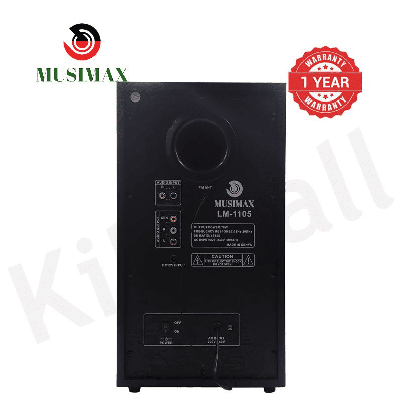 MUSIMAX 3.1CH X-Base LM-1105 Wireless HIFI Home Theater Speaker System