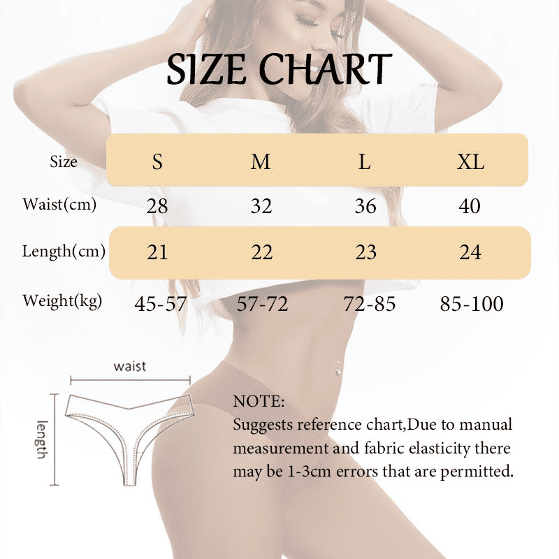 5-Pack Women's Seamless Cheeky Bikini Underwear - Invisible No-Show, V-Waist Hipster