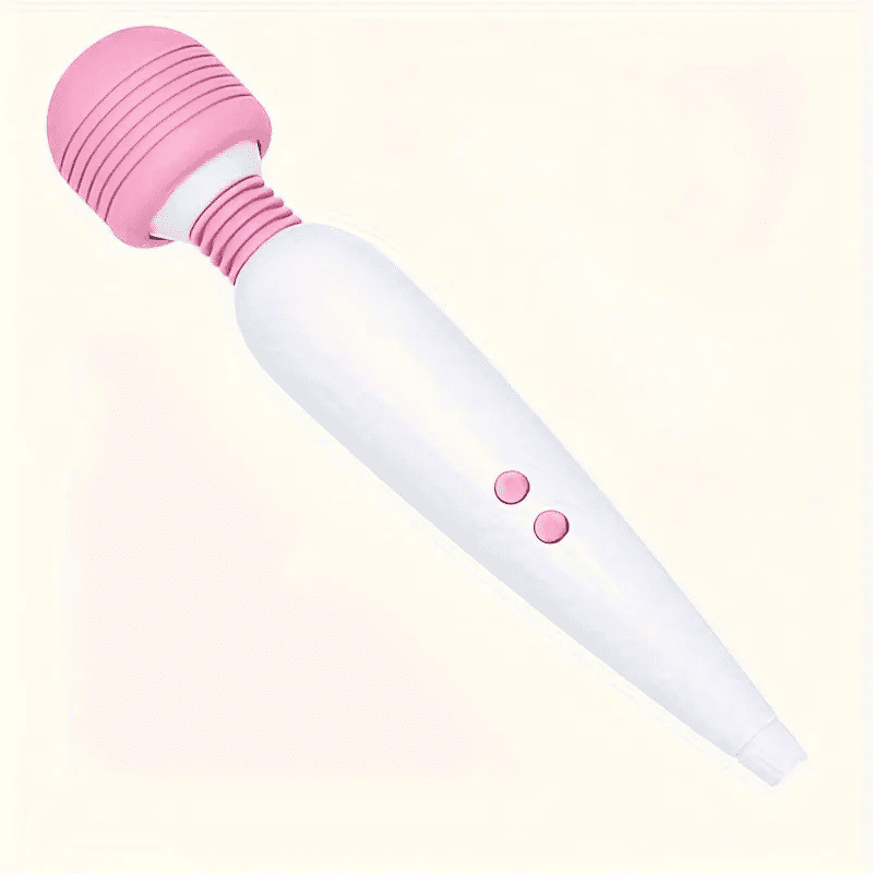 Powerful Rechargeable AV Stick Vibrator for Women with 360° Rotating Function