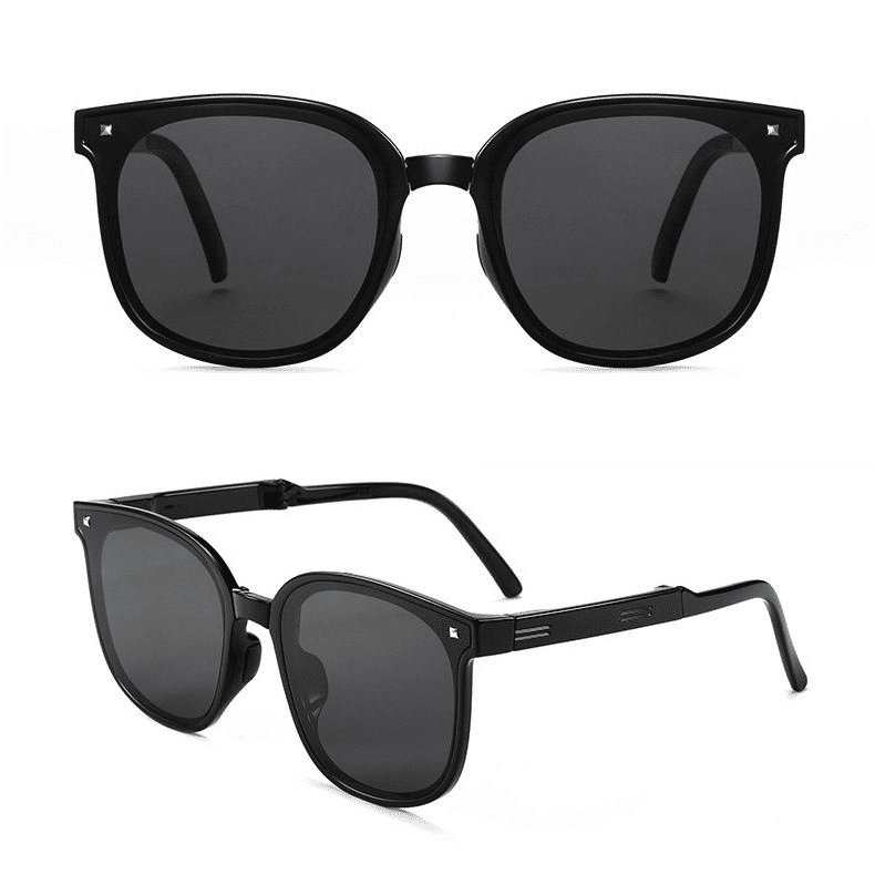 Popular Anti-Ultraviolet Folding Sunglasses - Trendy Lightweight UV Protection Eyewear
