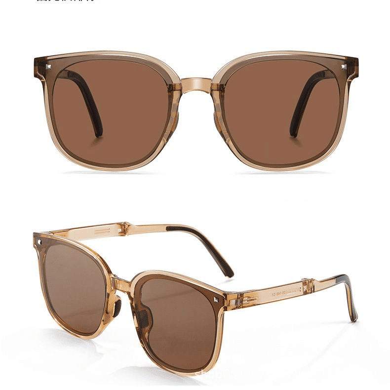 Popular Anti-Ultraviolet Folding Sunglasses - Trendy Lightweight UV Protection Eyewear