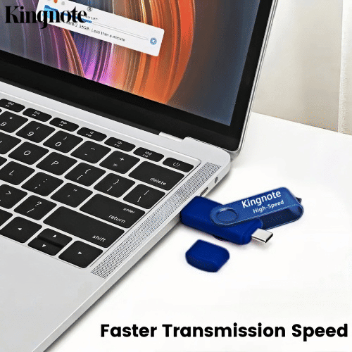 High-Speed USB-C OTG Flash Drive, Dual Connector for Phone & PC, 32GB/64GB