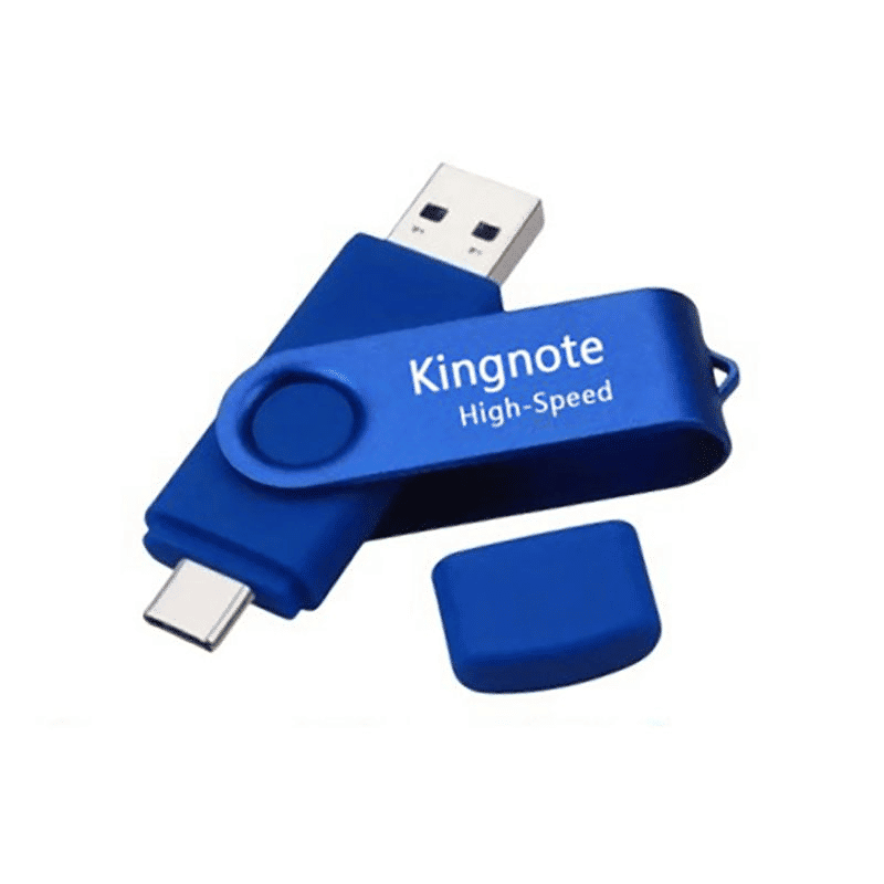 High-Speed USB-C OTG Flash Drive, Dual Connector for Phone & PC, 32GB/64GB