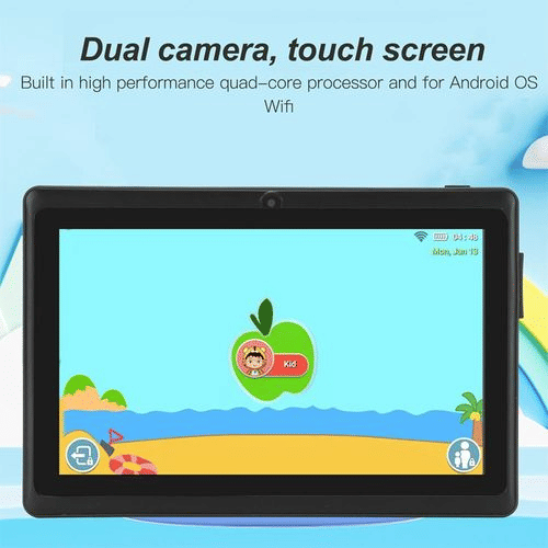 ZPL Kids 7-inch Android Tablet: 4GB RAM, 64GB Storage, 4000mAh Battery