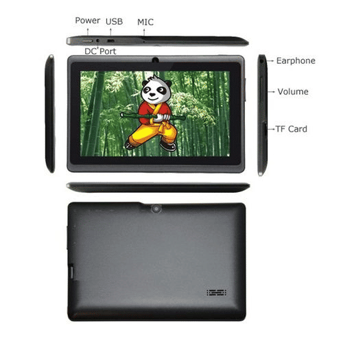 ZPL Kids 7-inch Android Tablet: 4GB RAM, 64GB Storage, 4000mAh Battery