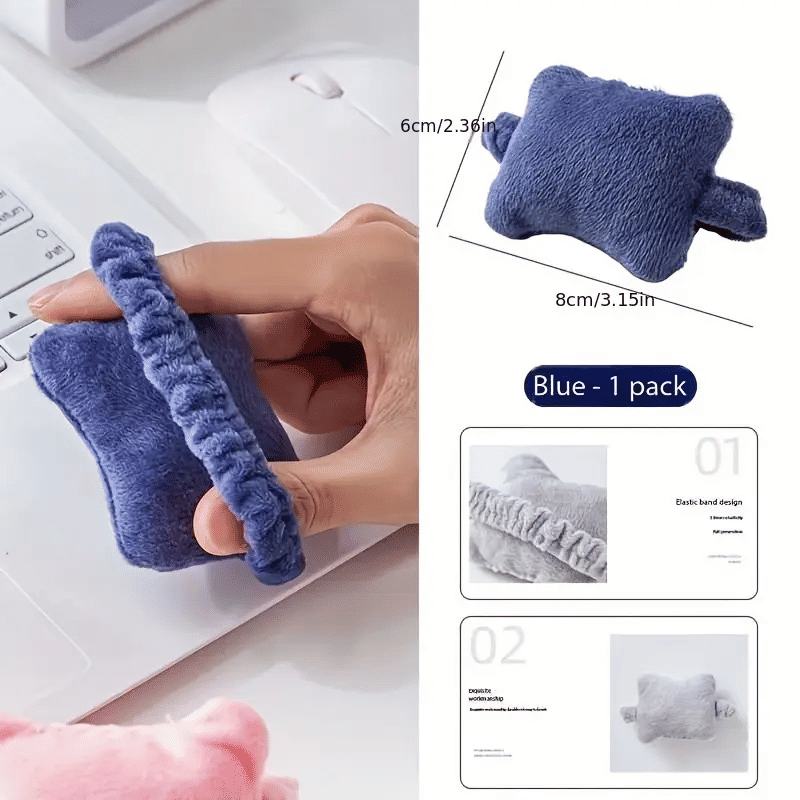 Ergonomic Memory Foam Wrist Support Pillow: Anti-Wear Hand Pad for Keyboard Typing