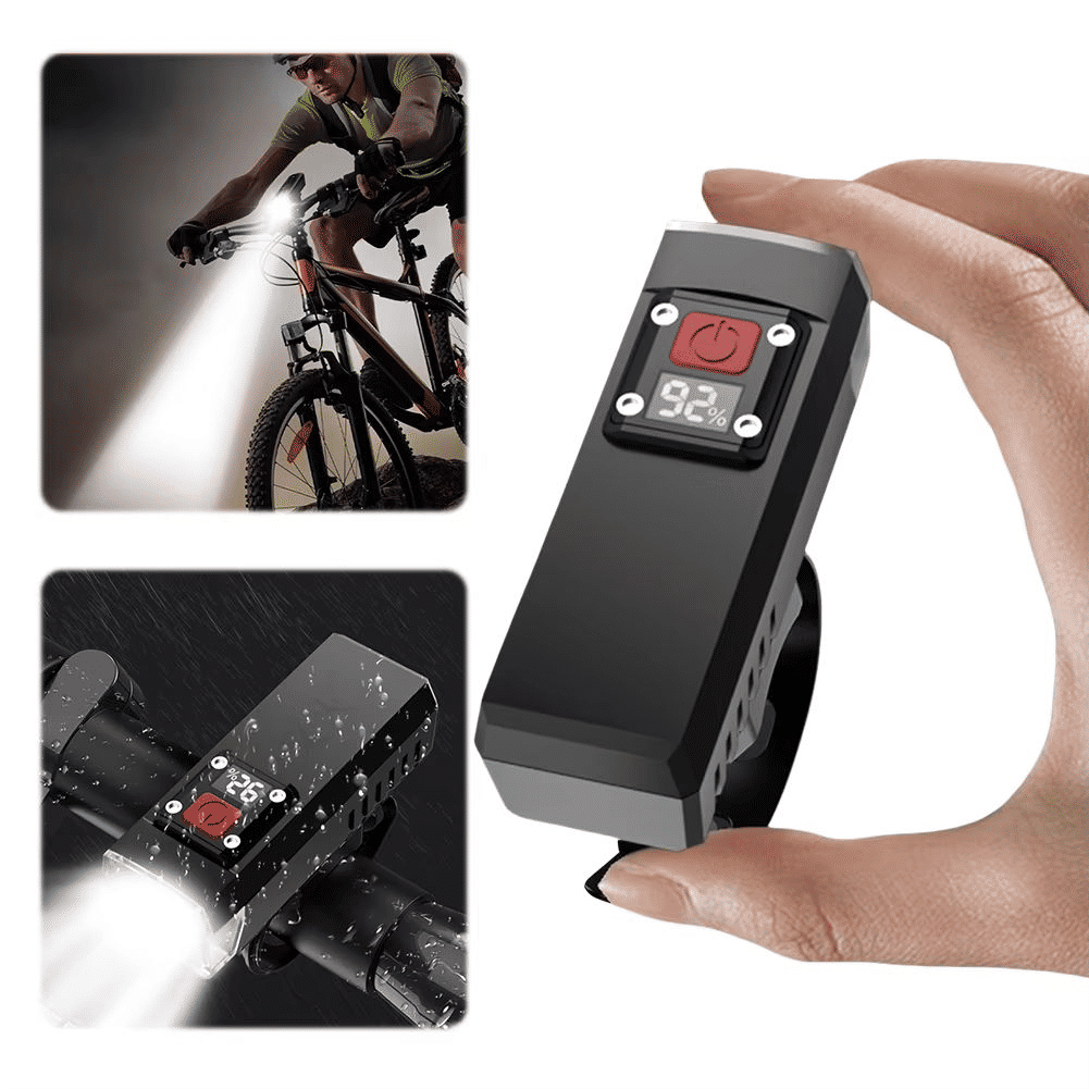 USB Rechargeable Cycling Headlight: Waterproof, High Brightness, Safety Bike Front Lamp