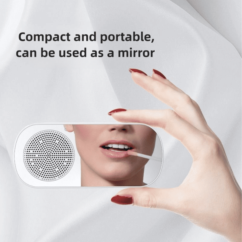 Premium Multifunctional Mirror Bluetooth Speaker, Digital Clock, High Volume, Smart Portable Audio