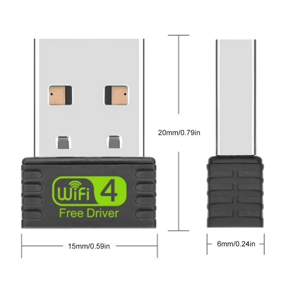 Universal High-Speed USB WiFi 6 AX900 Dual-Band Bluetooth 5.3 Adapter Dongle