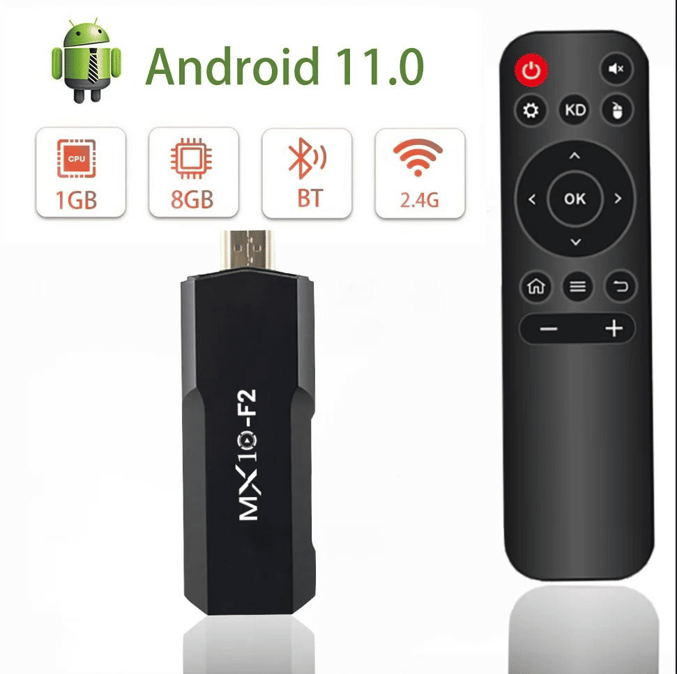 H618 Android 13 4K HD Smart TV Stick Dual-Band WiFi Streaming