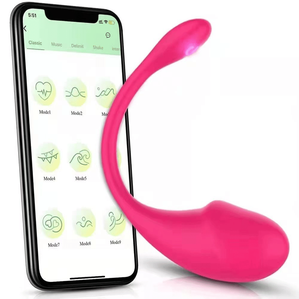 Smart Wearable Wireless Vibrator for Women: APP Control, Ultimate Long Distance Pleasure