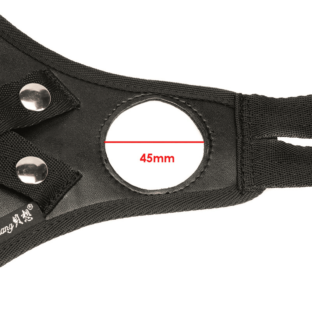 Premium Adjustable Strapon Harness for Dildo & Anal Plug - BDSM Fetish Belt