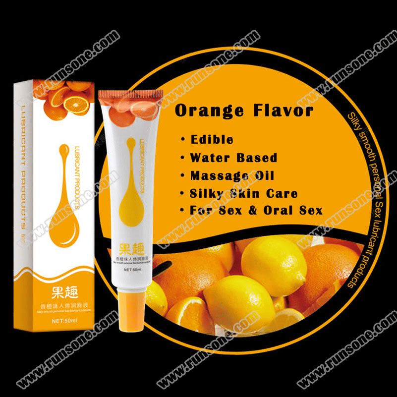 RUNSONE Water-Based Edible Fruity Lubricant for Couples - Smooth, Long-Lasting Pleasure