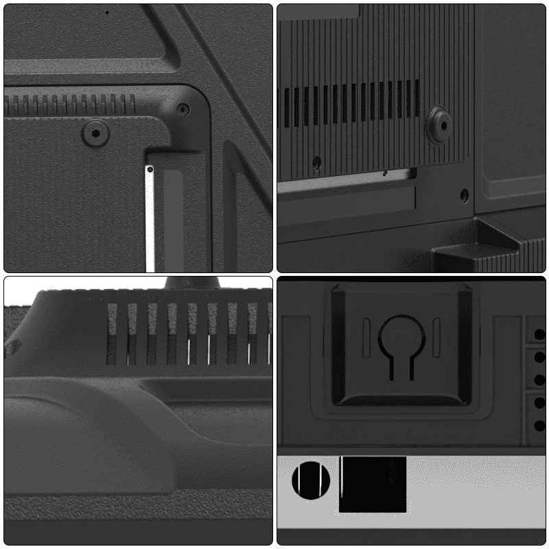 LYONS 43-inch Frameless Smart TV: HD Android, Bluetooth, Netflix, YouTube, Energy Saving