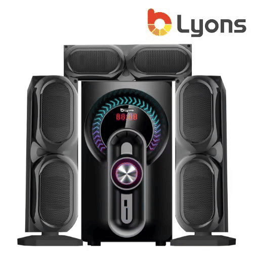 LYONS LYS3602 3.1CH Multimedia Bluetooth Home Theater Speaker System with Remote