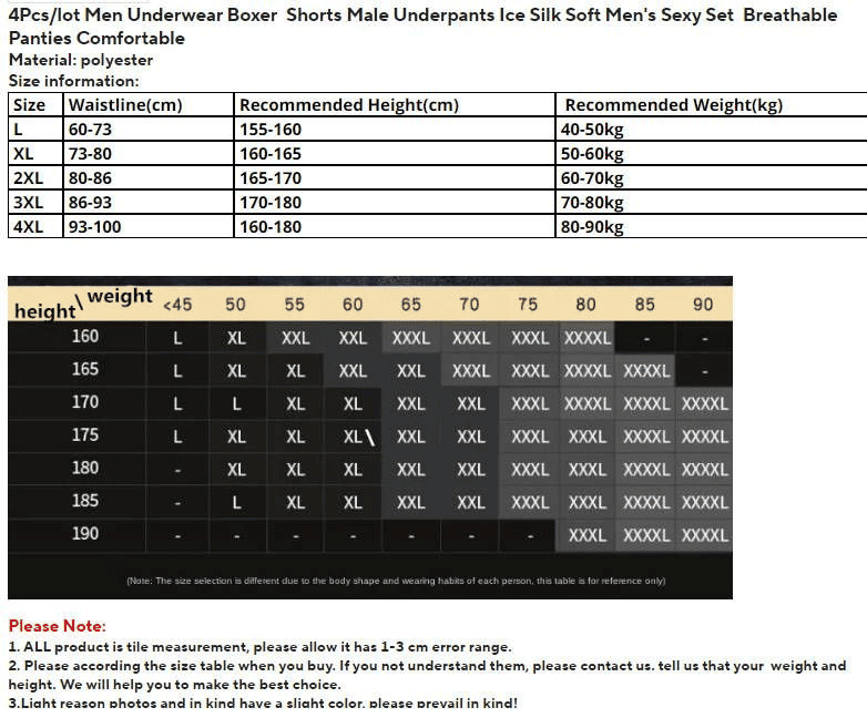 4-Pack Men's Cotton Boxer Briefs - Comfortable Plus Size Underwear Gift Bargains