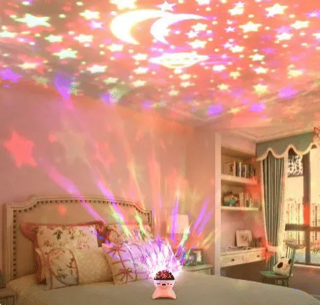 Bluetooth Speaker Stage Light: Colorful Crystal Magic Ball Music Flash KTV Projection